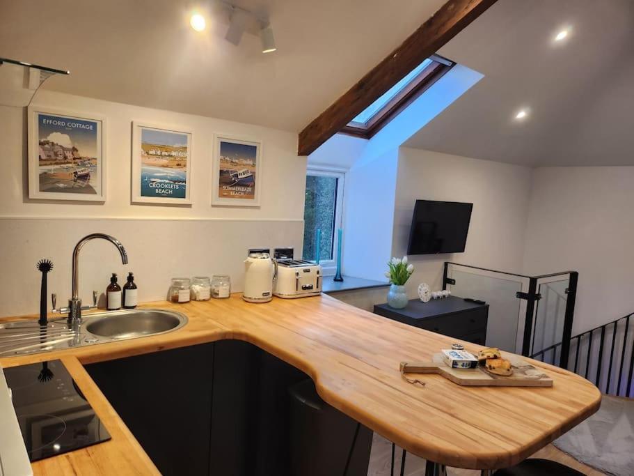 Villa Three Little Pigs à Bude Extérieur photo