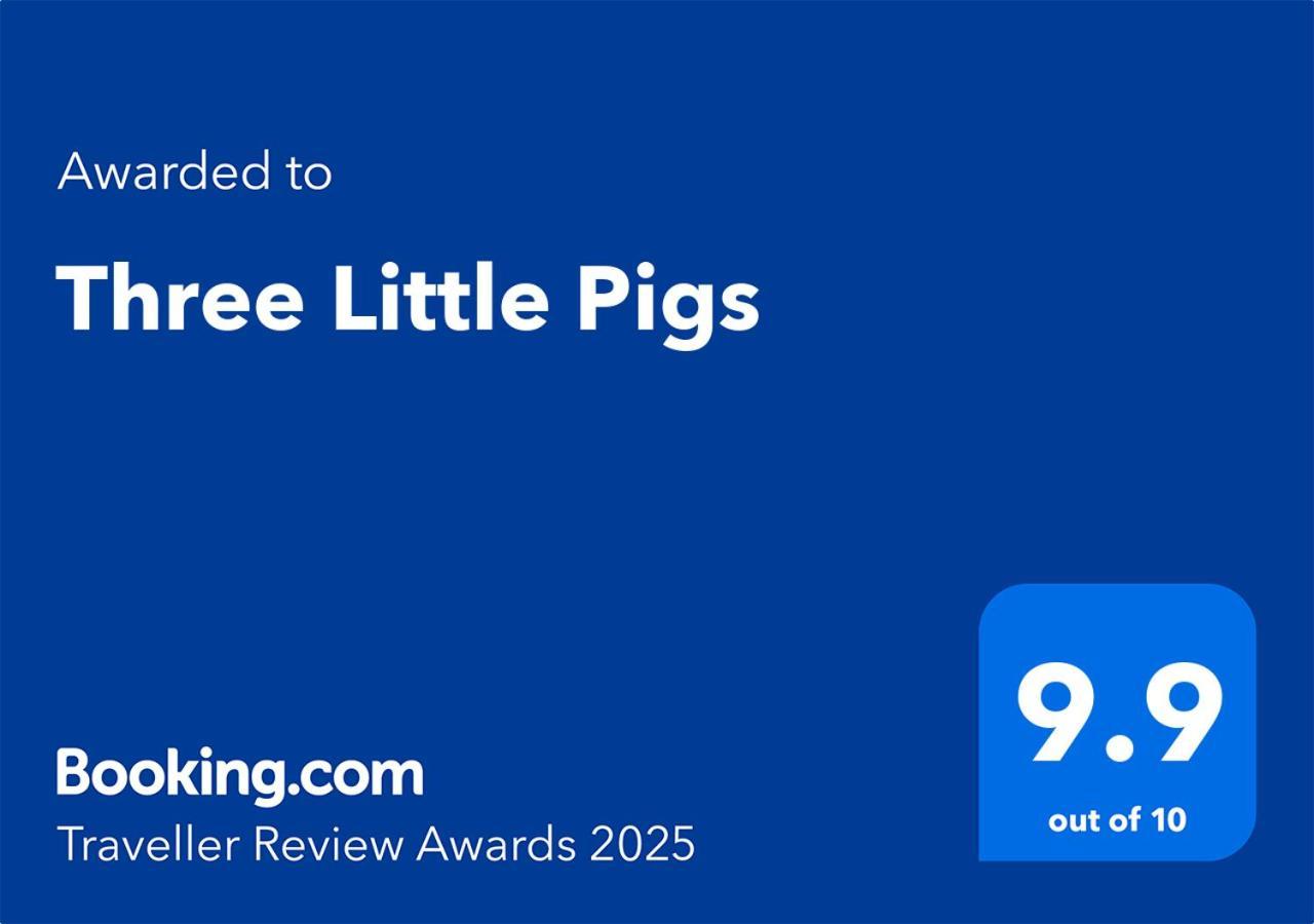 Villa Three Little Pigs à Bude Extérieur photo
